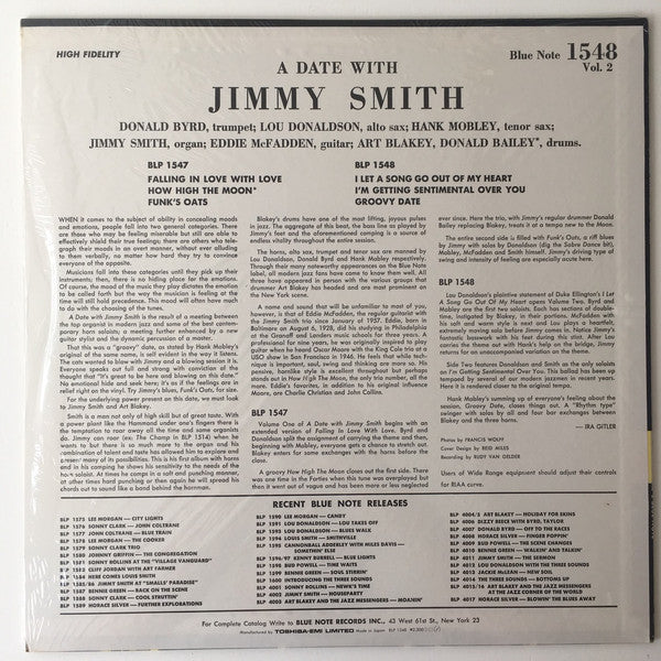 A Date With Jimmy Smith Volume Two