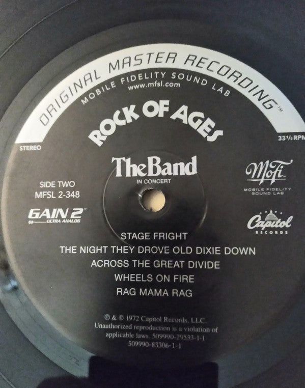 Rock Of Ages (The Band In Concert)