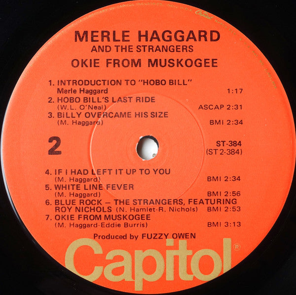 Okie From Muskogee (Recorded "Live" In Muskogee, Oklahoma)