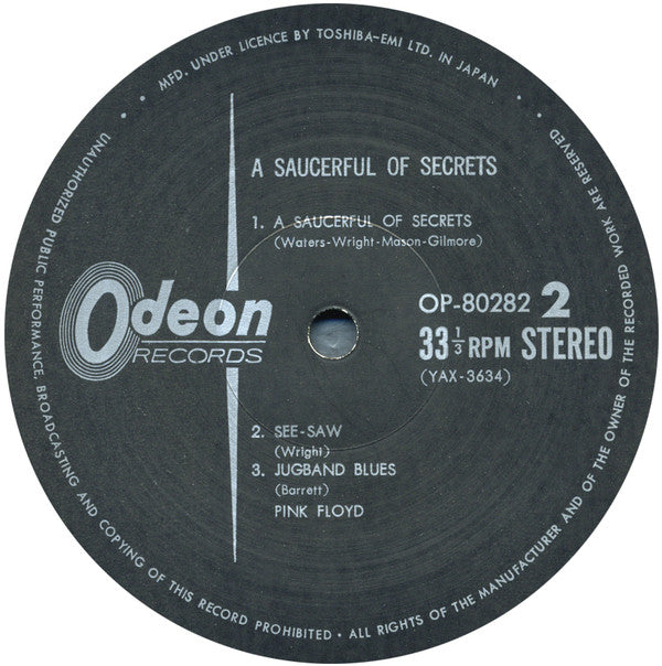 A Saucerful Of Secrets