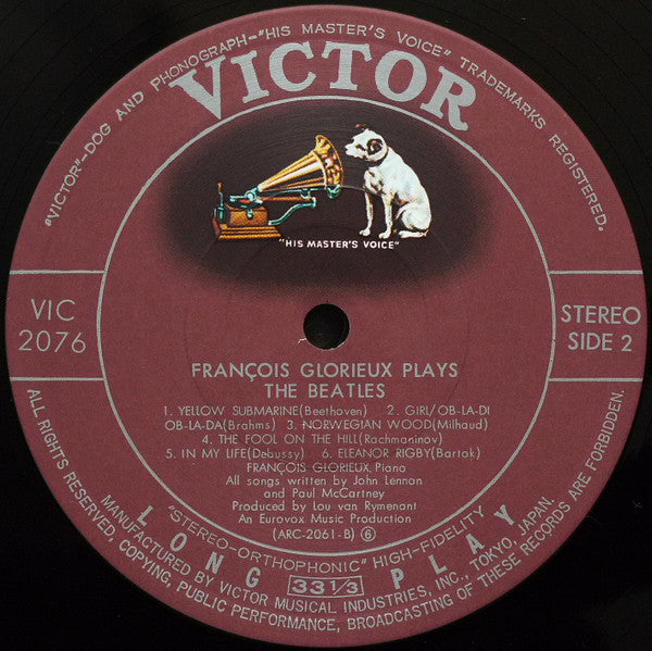 François Glorieux Plays The Beatles