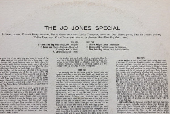 The Jo Jones Special