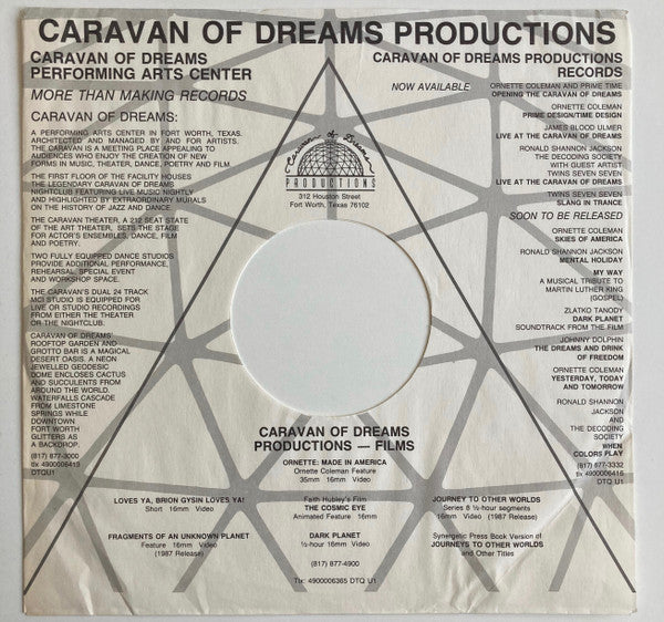 Live At The Caravan Of Dreams