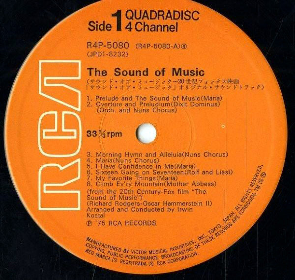 The Sound Of Music (An Original Soundtrack Recording)