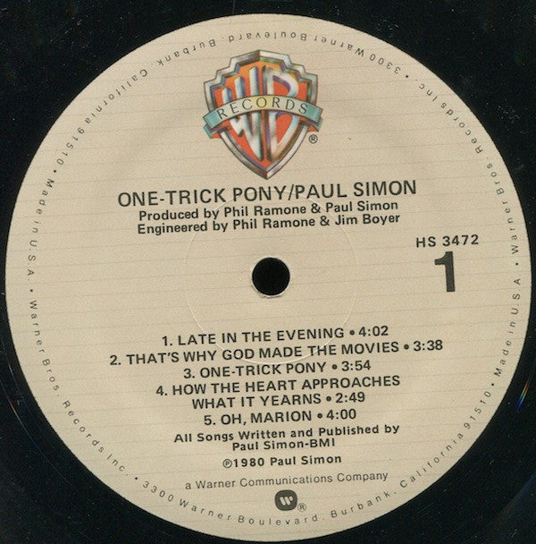 One-Trick Pony