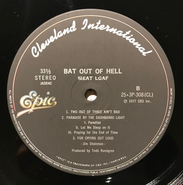 Bat Out Of Hell