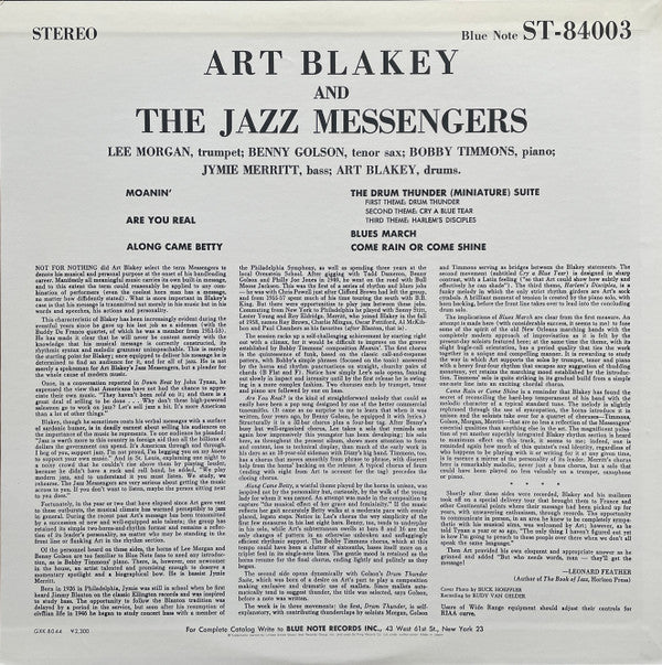 Art Blakey And The Jazz Messengers