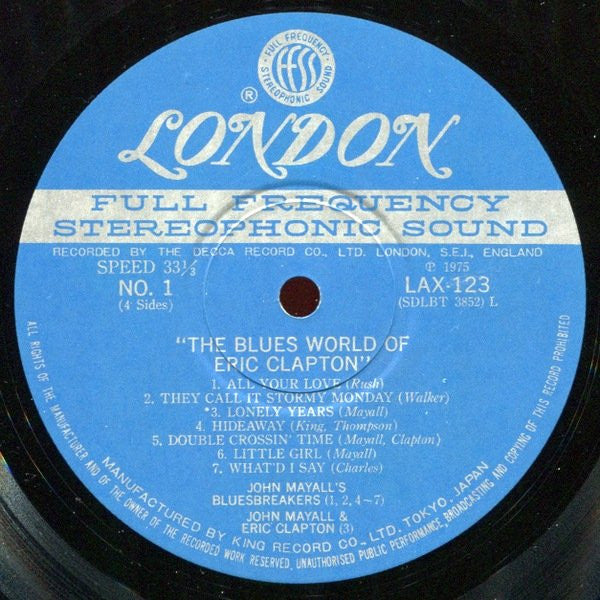 The Blues World Of Eric Clapton