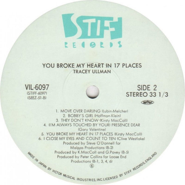 You Broke My Heart In 17 Places