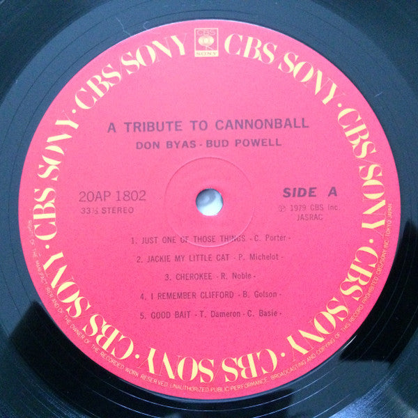 A Tribute To Cannonball