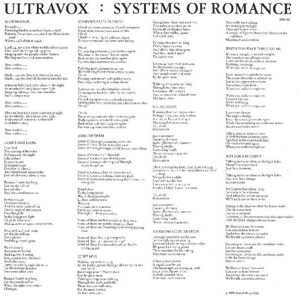 Systems Of Romance
