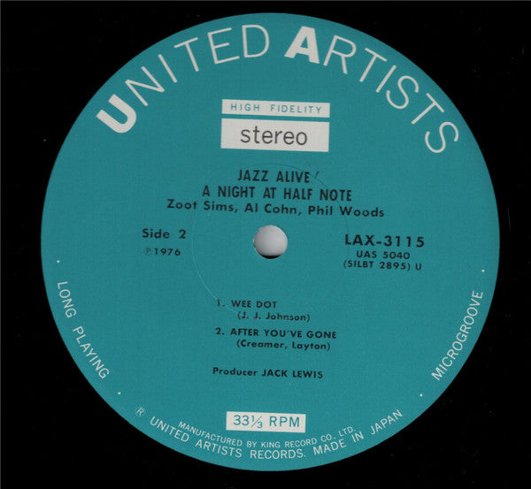 Jazz Alive! A Night At The Half Note