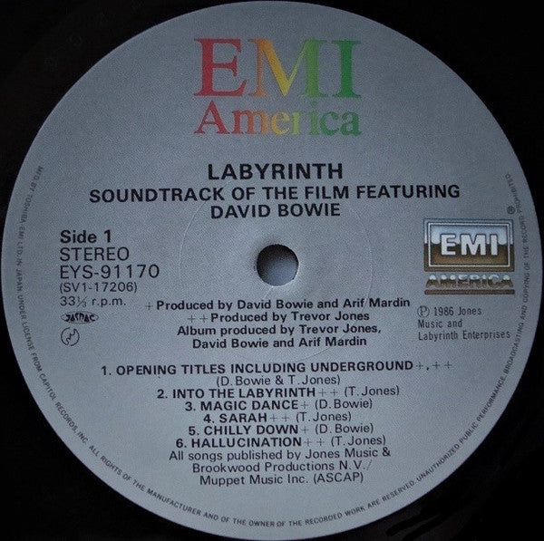 Labyrinth - From The Original Soundtrack Of The Jim Henson Film