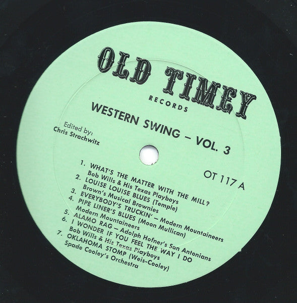 Western Swing Vol. 3 (Historic Recordings)