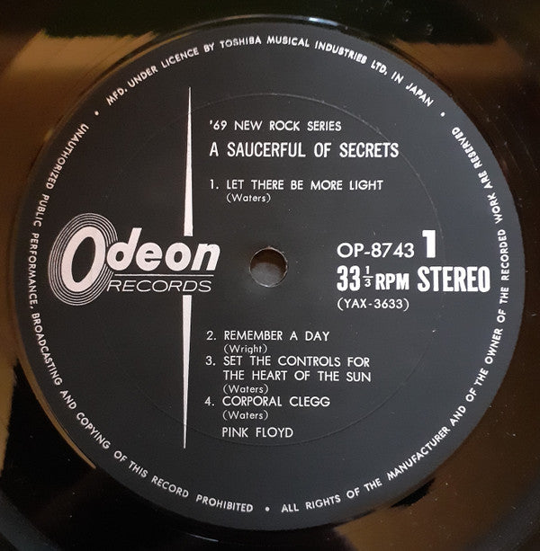 A Saucerful Of Secrets