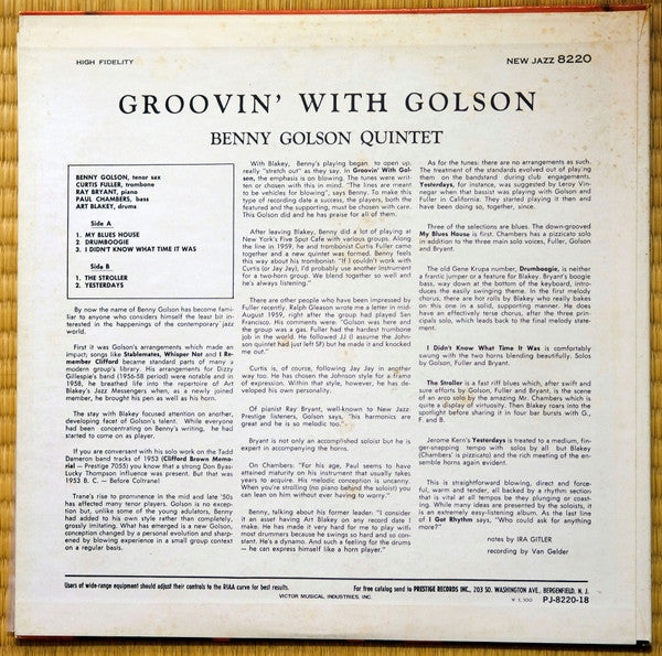 Groovin' With Golson
