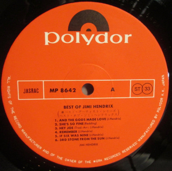 Best Of Jimi Hendrix