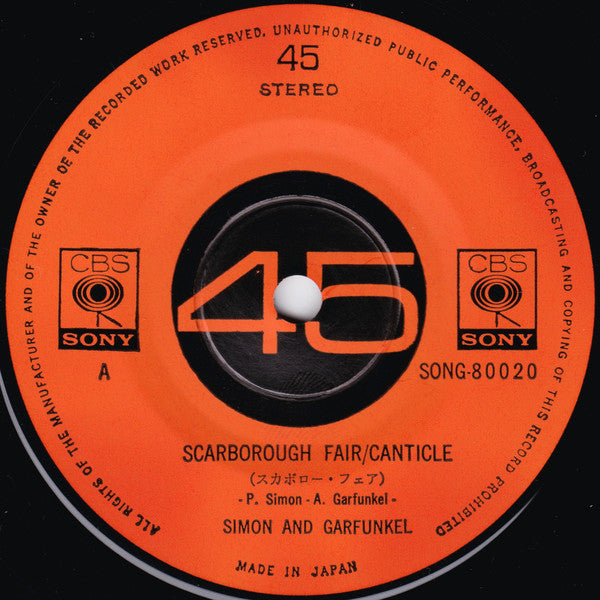 Scarborough Fair/Canticle/ The 59th Street Bridge Song (Feelin' Groovy)