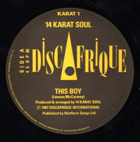 This Boy / Ain't Too Proud To Beg