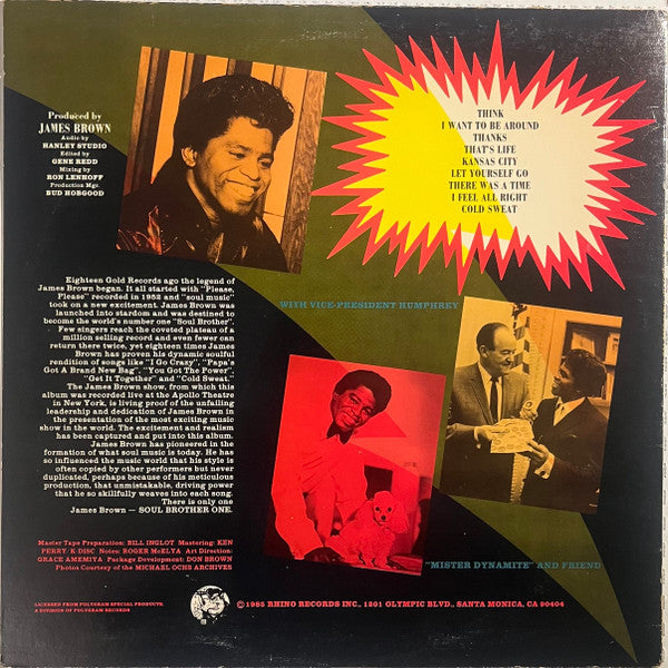 "Live" At The Apollo Volume II (Part 1)