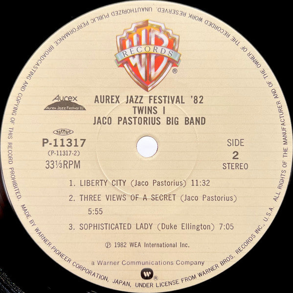 Twins I (Aurex Jazz Festival '82) = オーレックス・ジャズ・フェスティバル '82 ライヴ Twins I