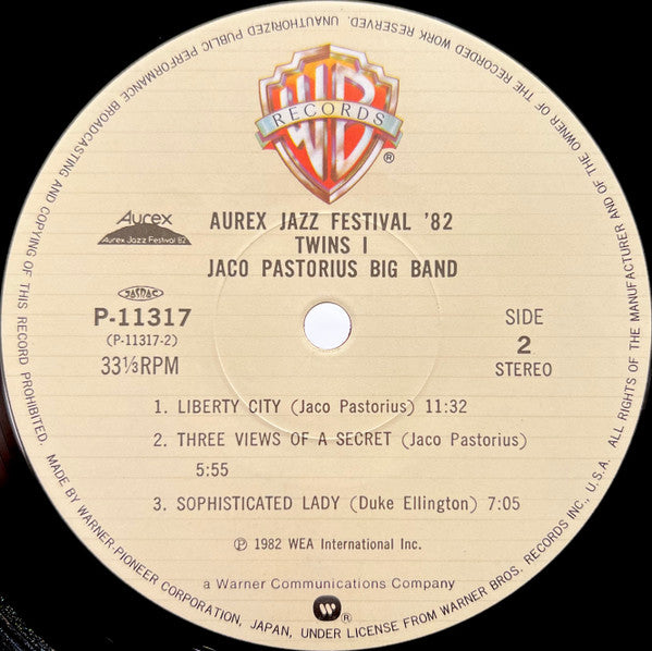 Twins I (Aurex Jazz Festival '82) = オーレックス・ジャズ・フェスティバル '82 ライヴ Twins I