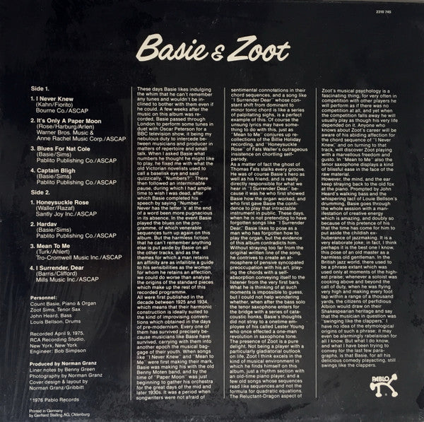 Basie & Zoot