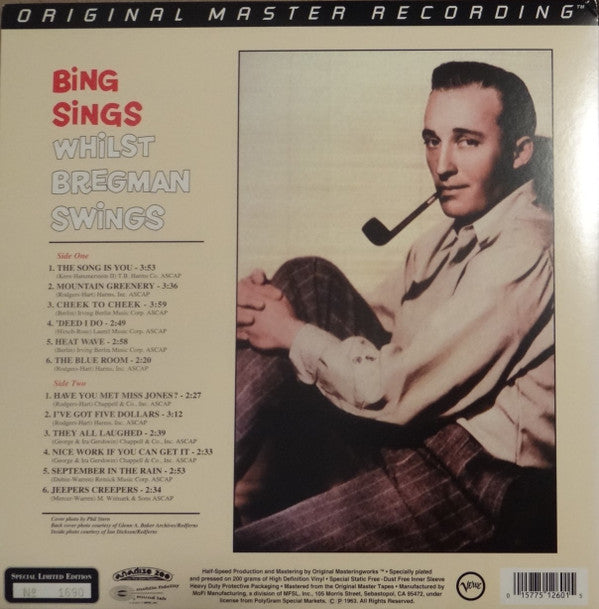 Bing Sings Whilst Bregman Swings