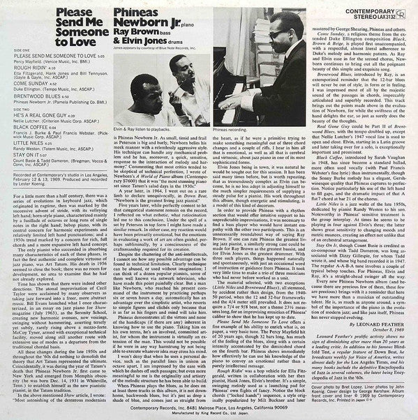 Please Send Me Someone To Love