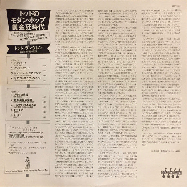 The Ever Popular Tortured Artist Effect