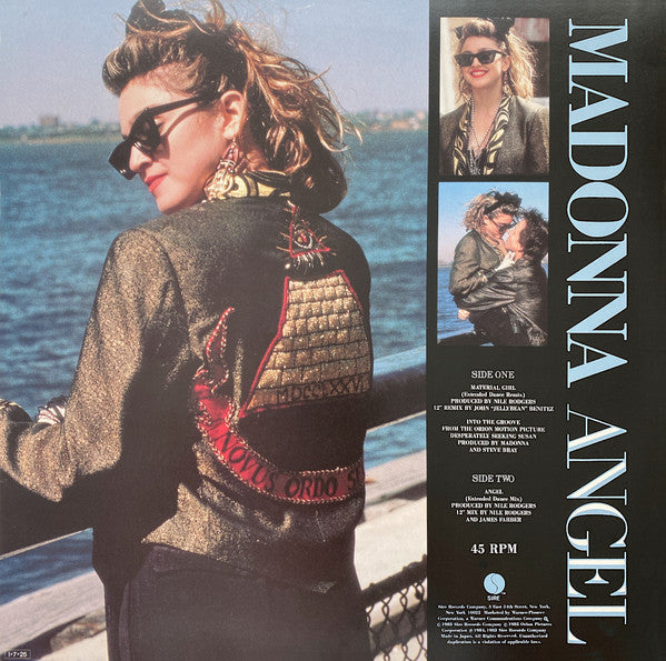 Material Girl, Angel And Into The Groove