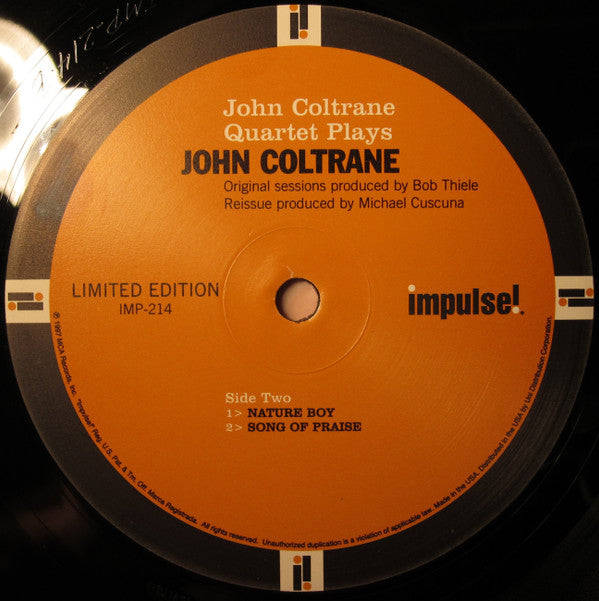 The John Coltrane Quartet Plays