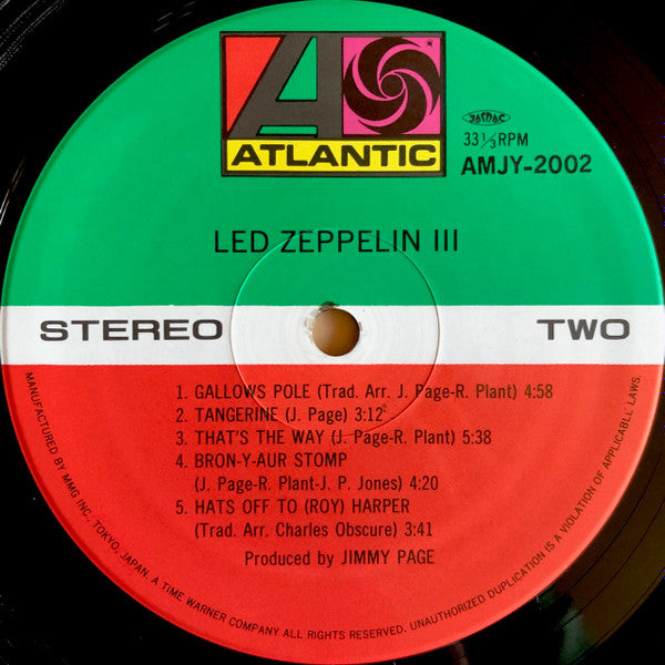 Led Zeppelin III = レッド・ツェッペリン III