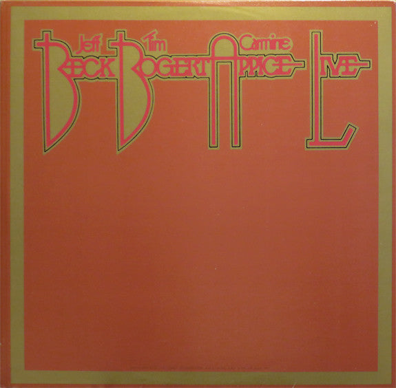 Beck Bogert & Appice Live