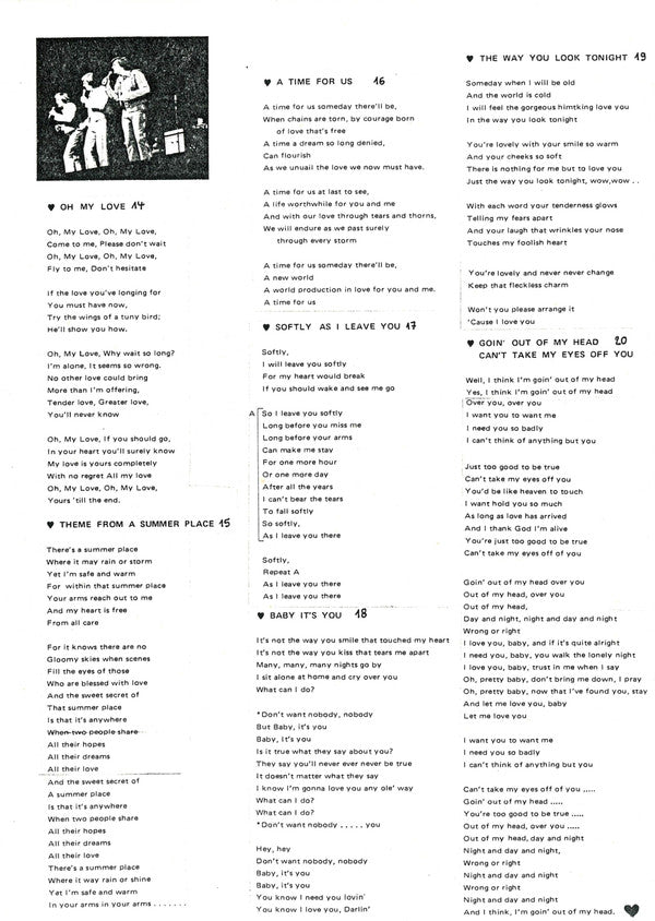 Lettermen Best 20 = レターメンベスト20