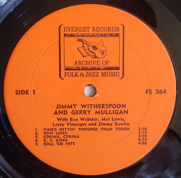 Jimmy Witherspoon & Gerry Mulligan