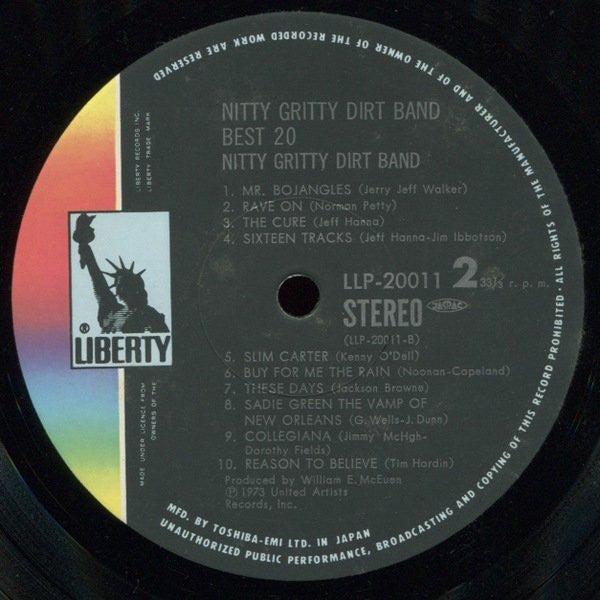 Nitty Gritty Dirt Band Best 20