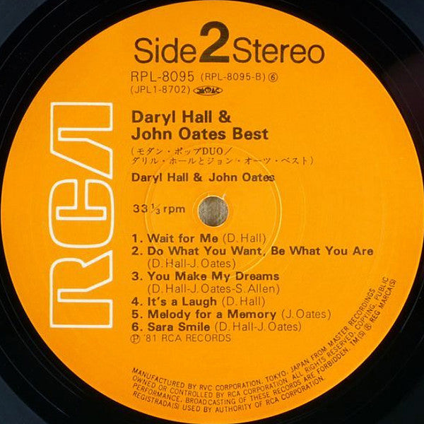 Daryl Hall & John Oates Best