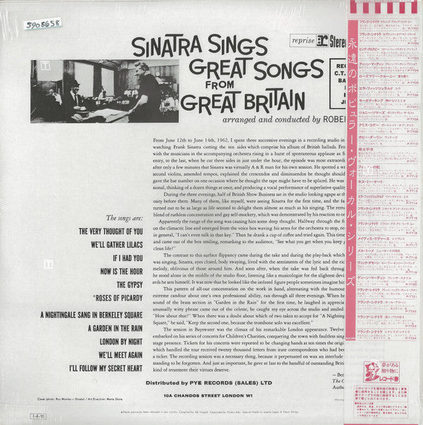 Sinatra Sings Great Songs From Great Britain