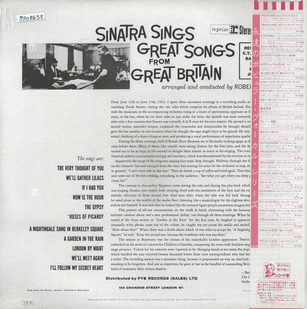 Sinatra Sings Great Songs From Great Britain