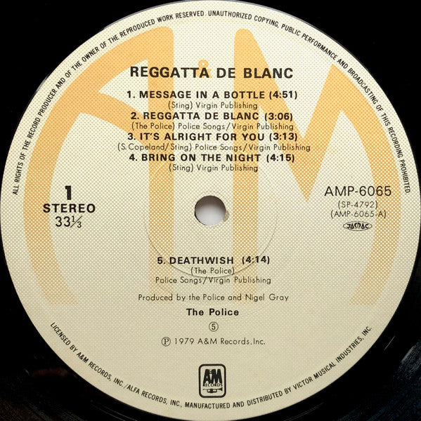 Reggatta De Blanc