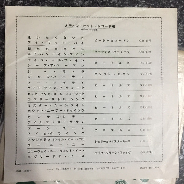 Paperback Writer / Rain