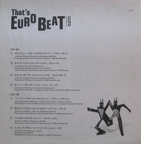 That's Eurobeat Vol. 9