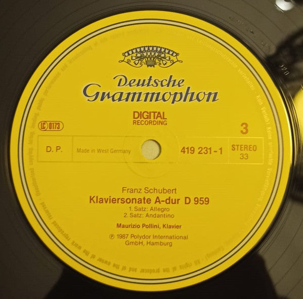 Die Späten Klaviersonaten (D 958 • 959 • 960) • 3 Klavierstücke D 946 • Allegretto D 915