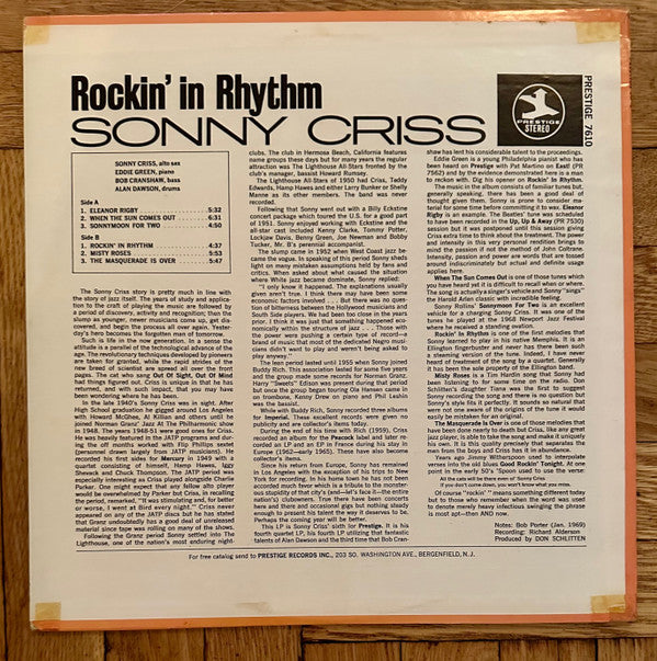 Rockin' In Rhythm