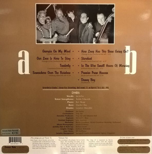 Here's To Ben. A Vocal Tribute To Ben Webster