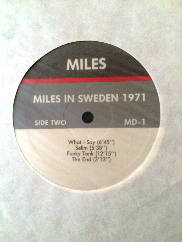 Miles Davis In Sweden 1971