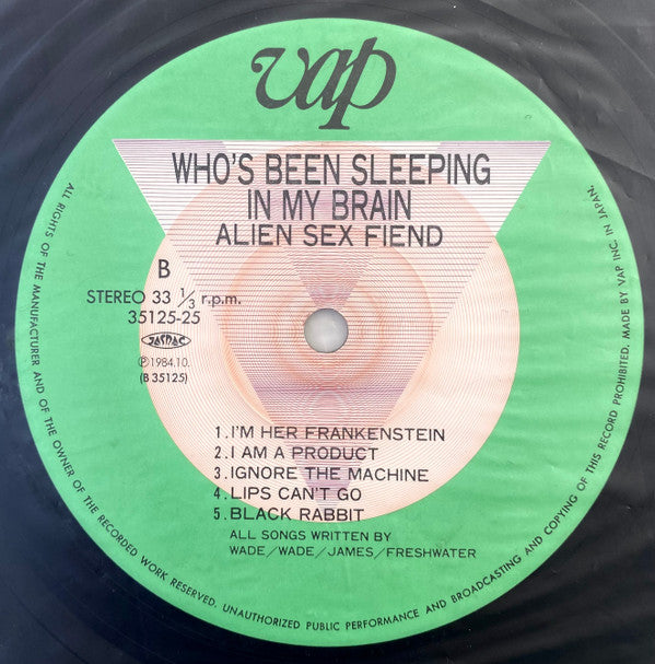 Who's Been Sleeping In My Brain