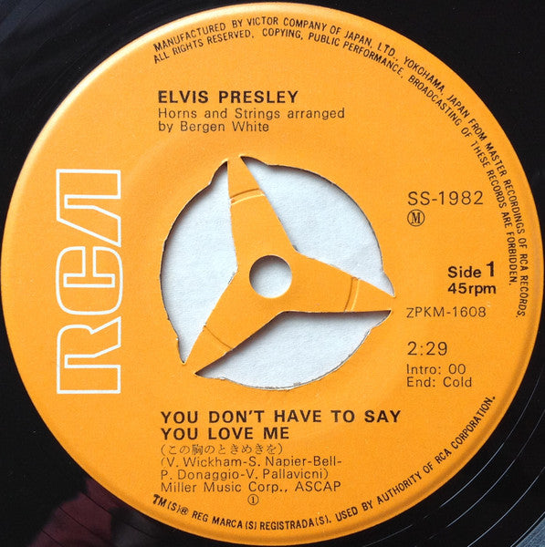 この胸のときめきを = You Don't Have To Say You Love Me