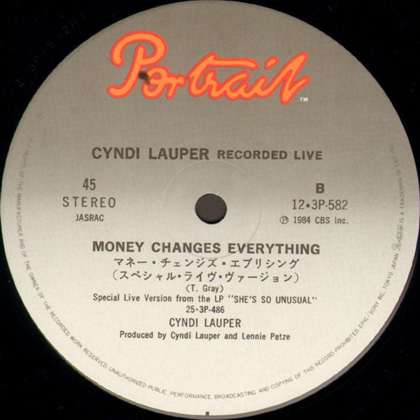 Money Changes Everything (Live!!)